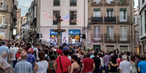 Concierto de Menage A Trois en las fiestas de Ourense