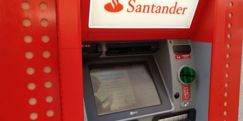 Cajero del Banco Santander