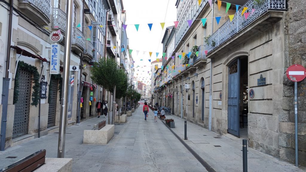 Calle Emilia Pardo Bazán de Celanova