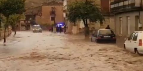 Lluvias en Ourense