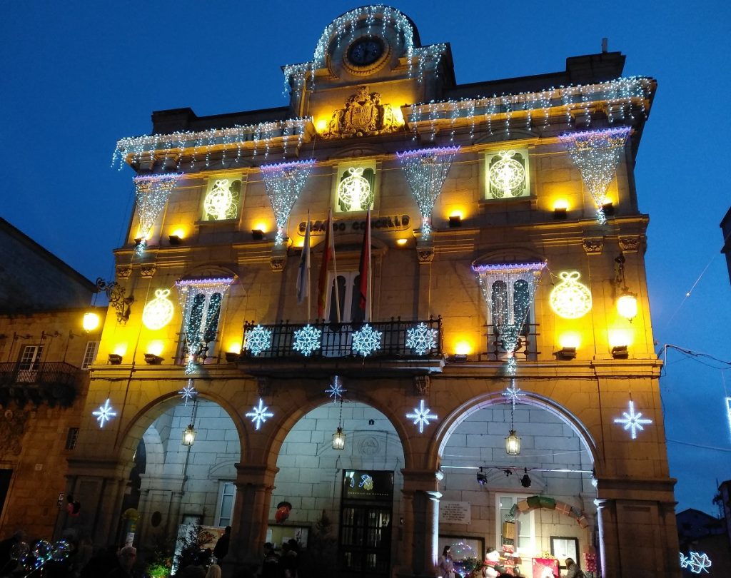 Luces de Navidad en Ourense