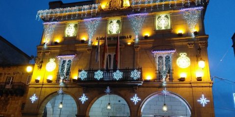 Luces de Navidad en Ourense