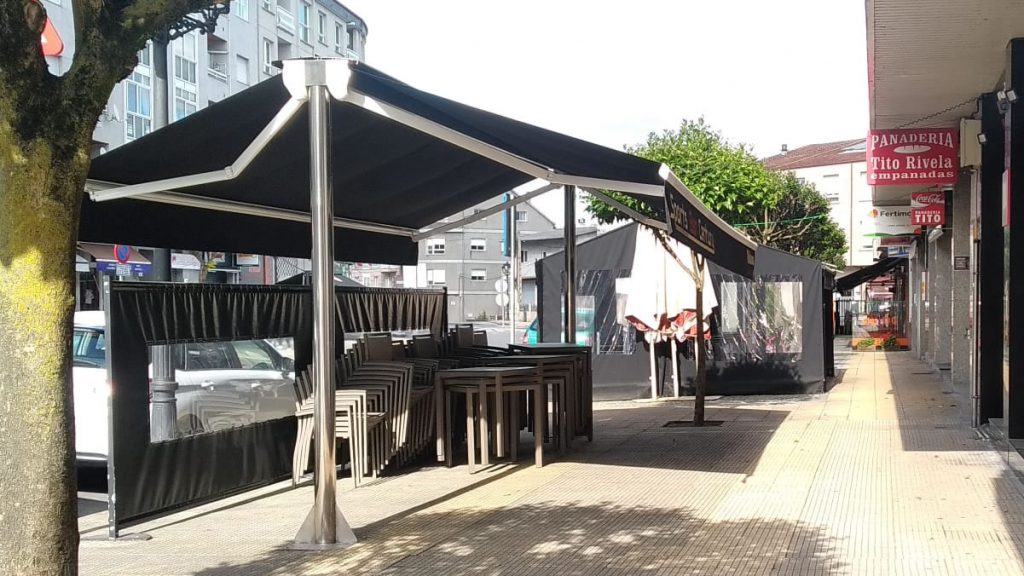 La Xunta anuncia ayudas de entre 2.200 y 7.000 euros a los hosteleros 1 Terrazas