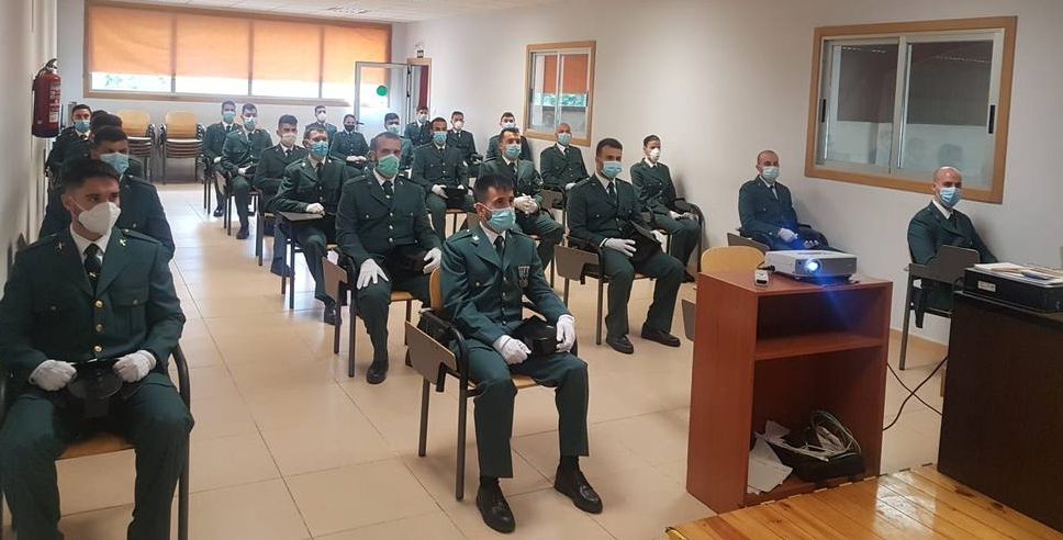 25 Guardias Civiles en prácticas