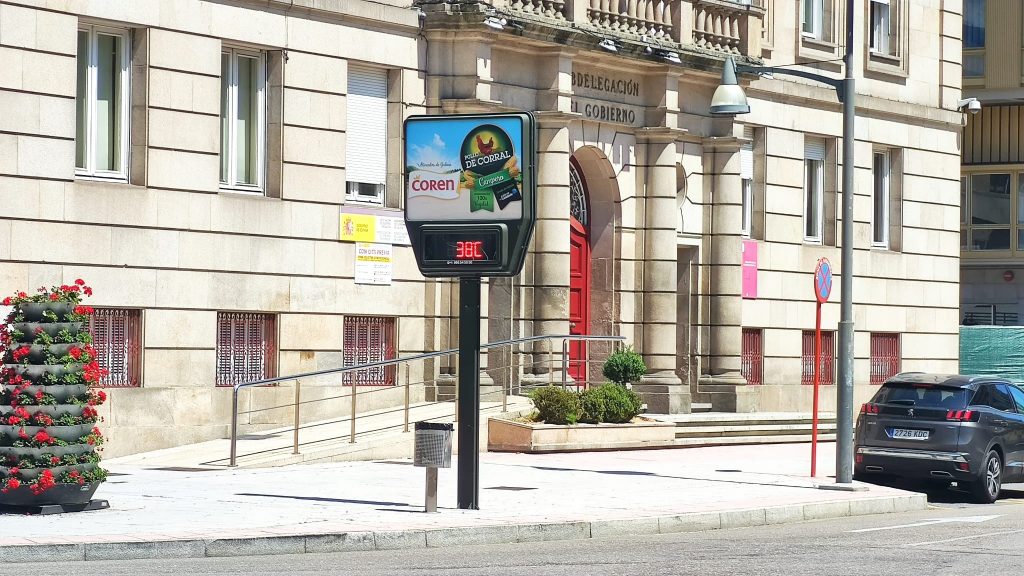 Altas temperaturas en Ourense