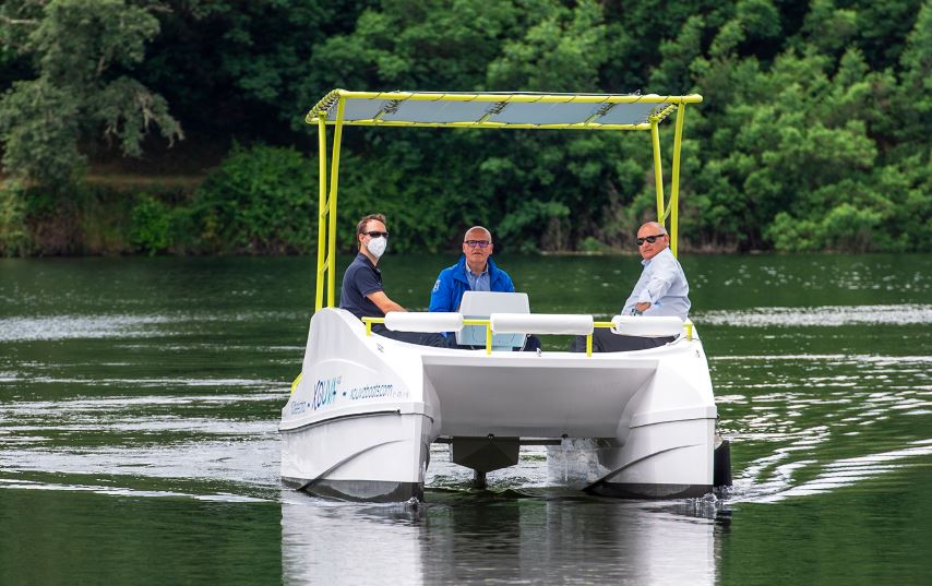 Catamaranes eléctricos podrían hacer rutas fluviales por el Miño 1 Catamarán eléctrico