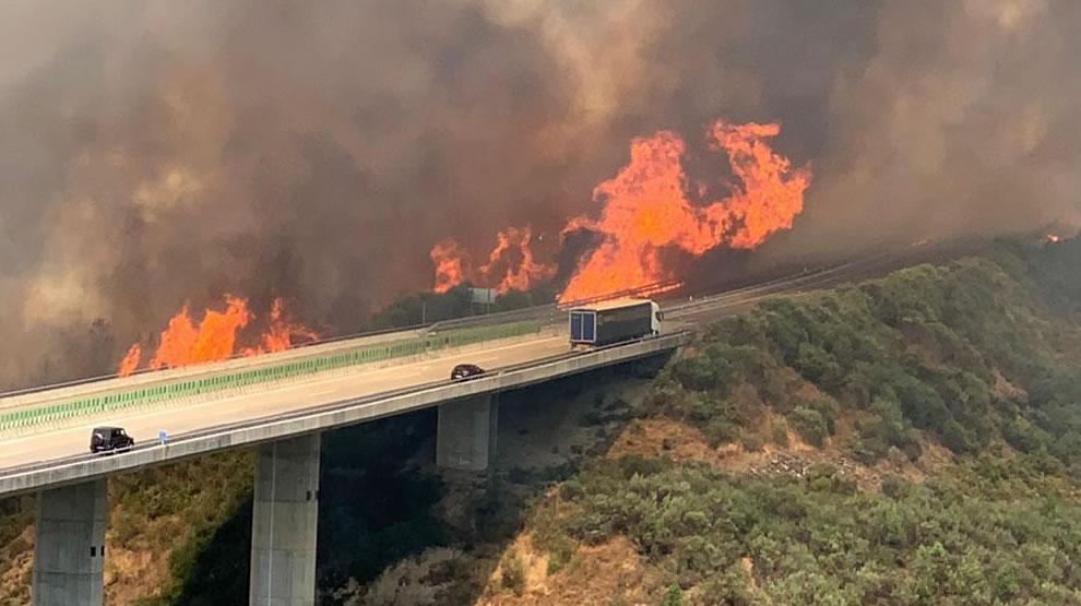 Incendios en Ourense