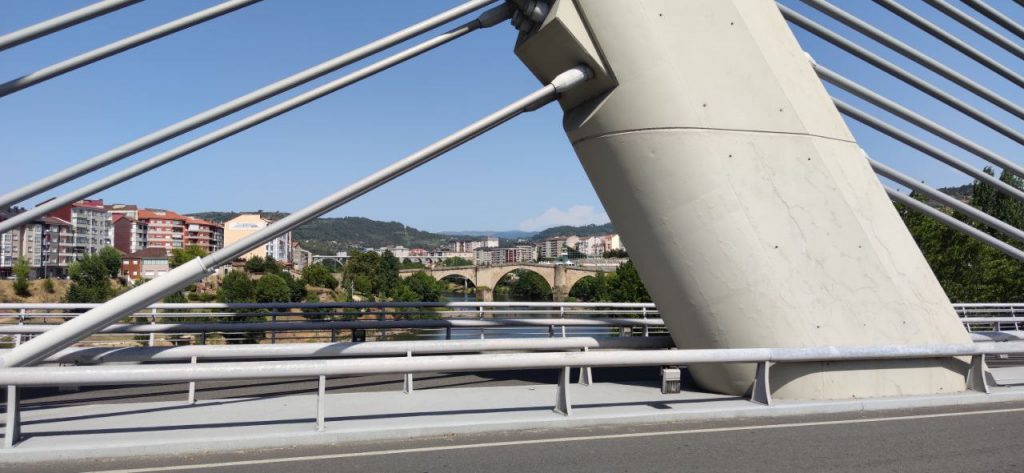 Puente Romano desde el Puente del Milenio