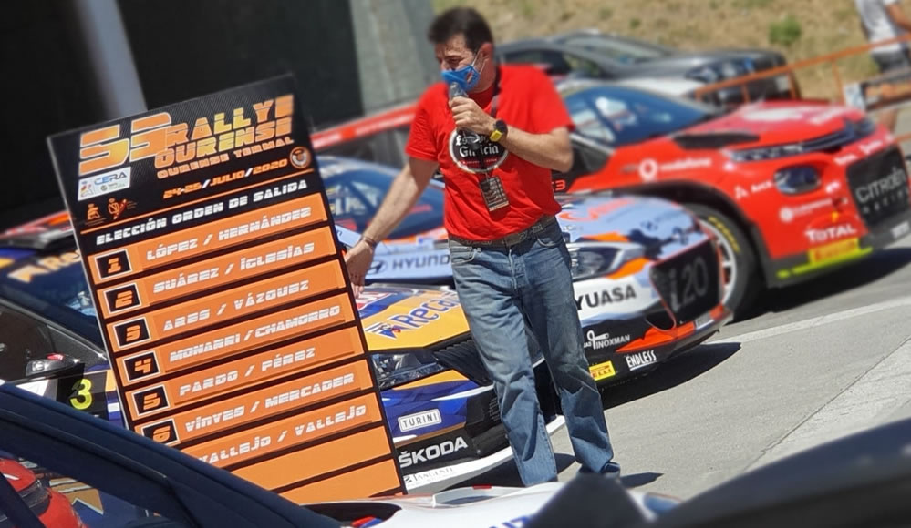 El Rallye de Ourense suspende la celebración en el Posío de la entrega de premios 1 Rallye de Ourense