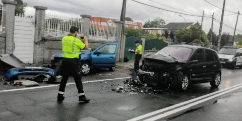 Accidente en O Cumial