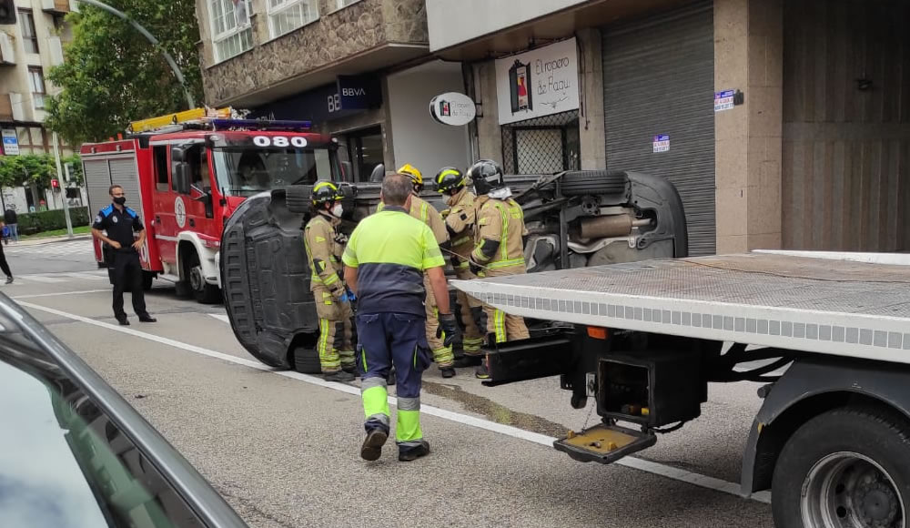 Accidente en la Avenida de Portugal