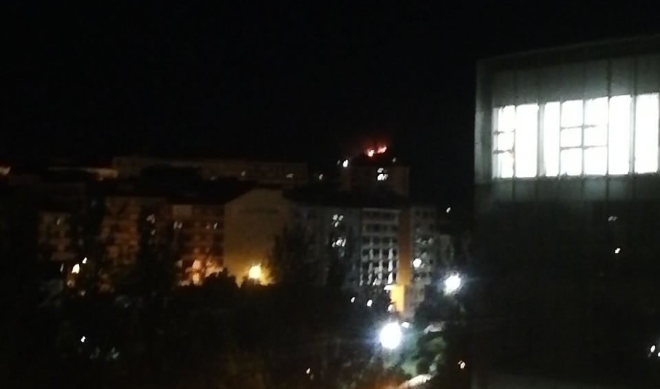Declarado un incendio forestal en Velle 1 Incendio en Velle