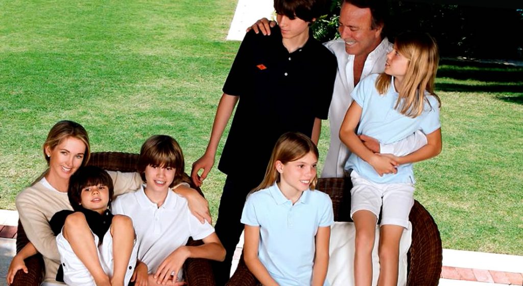 Julio Iglesias e hijos