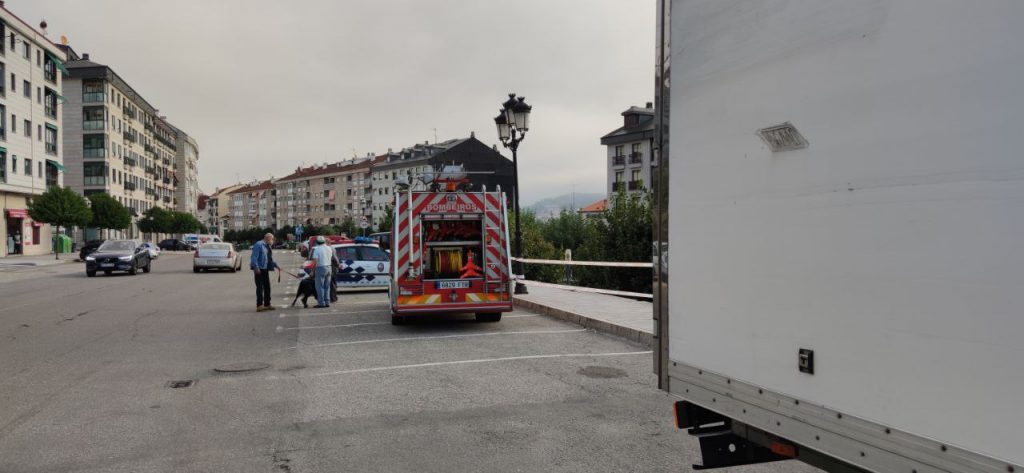 Accidente parque de A Liberdade