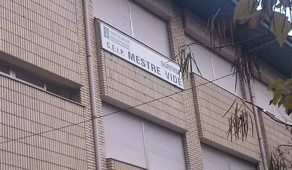Positivo por coronavirus en el colegio Mestre Vide 1 CEIP Maestre Vide
