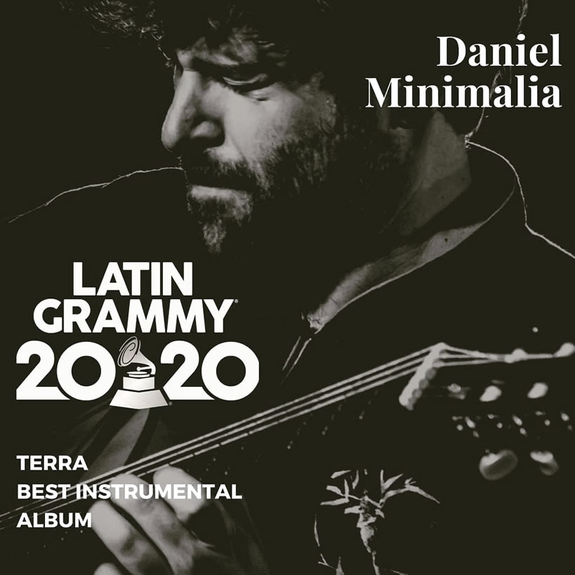Daniel Minimalia nominado a los Latin Grammy por su disco "Terra" 1 Daniel Minimalia