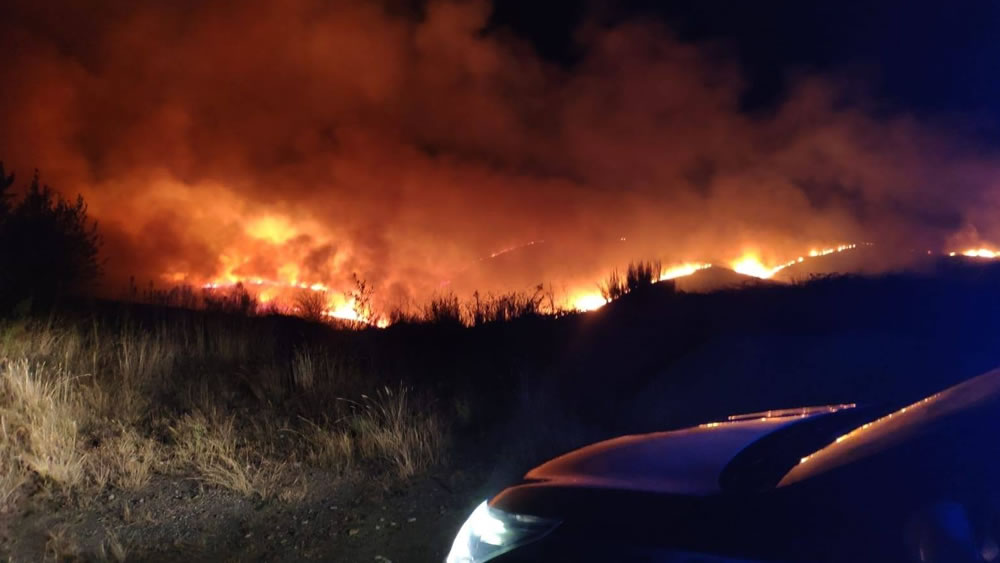 Incendio en Pentes