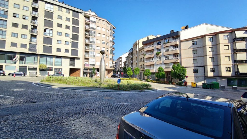 Rotonda calle Dalí en O Couto