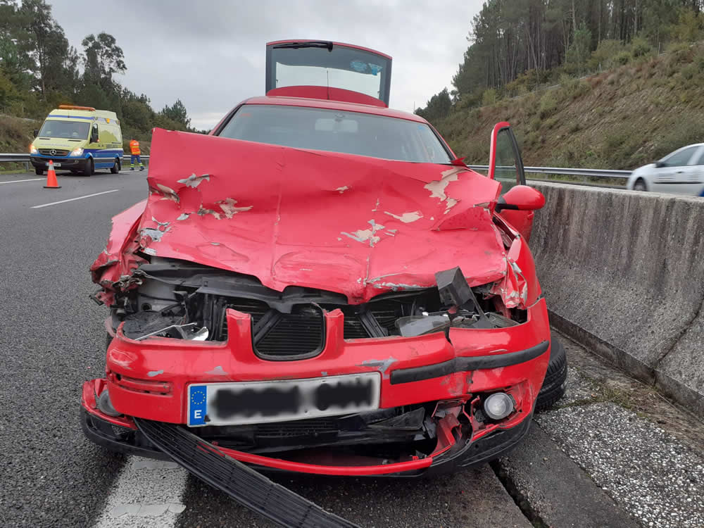 Accidente en la AG-52