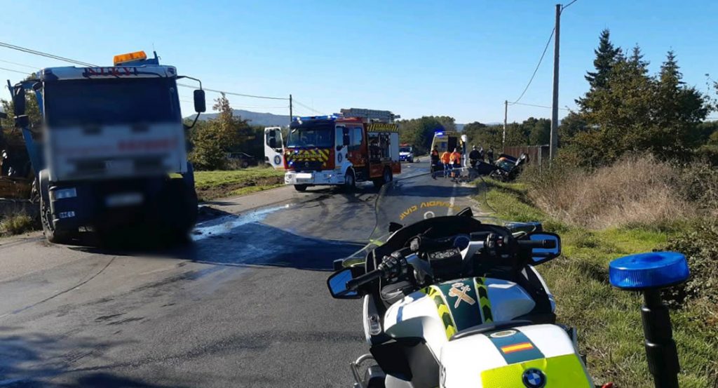 Accidente en Vilar de Barrio