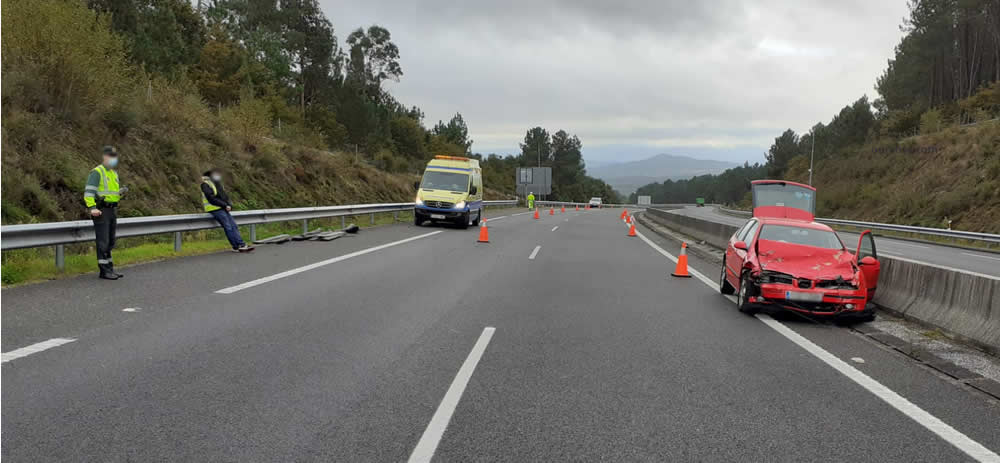 Accidente en la AG-52