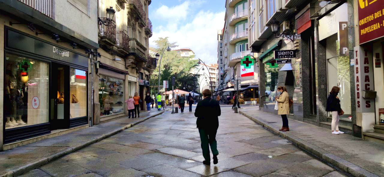Calle Santo Domingo de Ourense