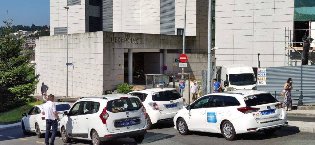 Taxis en Urgencias del Chuo
