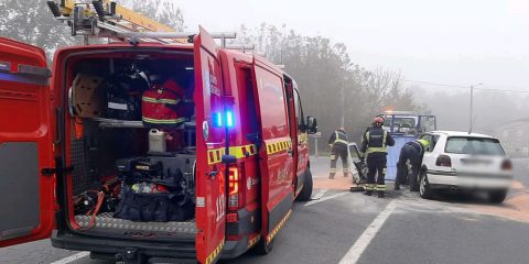 Accidente Ribadavia OU-504