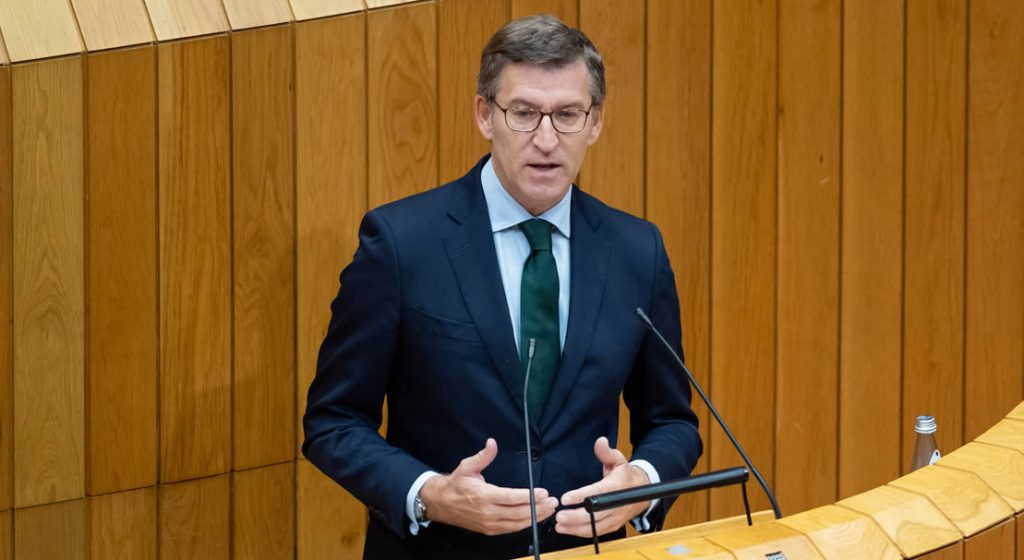 Feijóo reconoce ante la presión de la oposición que solo hay 700 rastreadores y no 6.000 como prometió 1 Feijóo en parlamento de la Xunta de Galicia