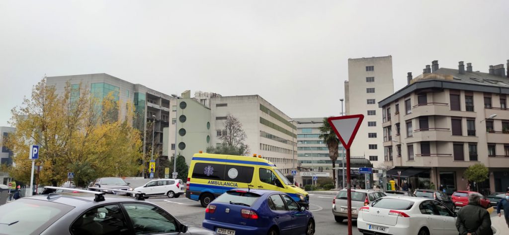 Ambulancia en el Chuo