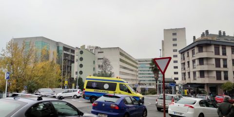 Ambulancia en el Chuo