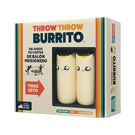Juegos de mesa familiares, estas son las opciones que nos ofrecen desde Júpiter Juegos 4 Juego Throw Throw Burrito