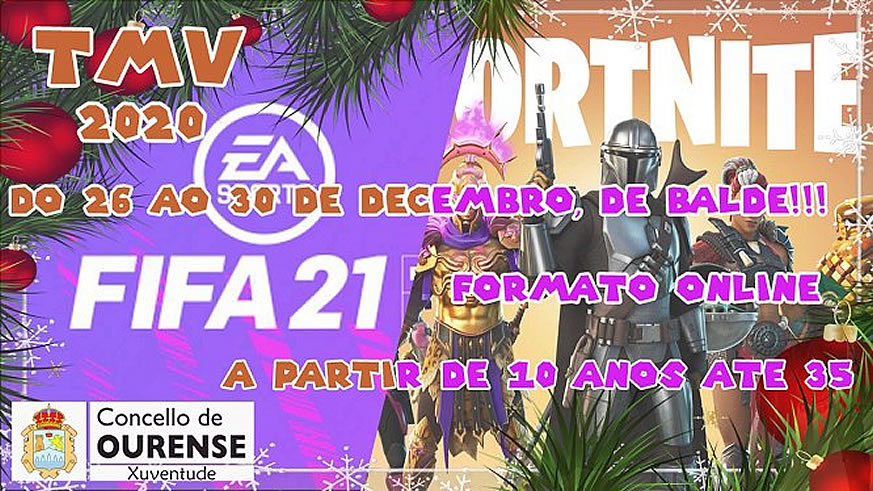 Torneo de Videojuegos en el Concello de Ourense durante la Navidad 1 TMV 2020