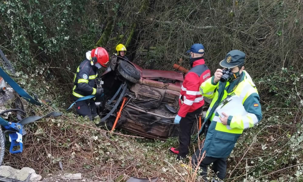 Accidente de tráfico en Allariz