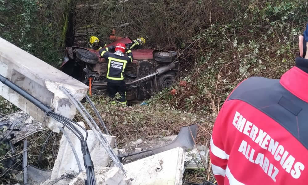 Accidente de tráfico en Allariz