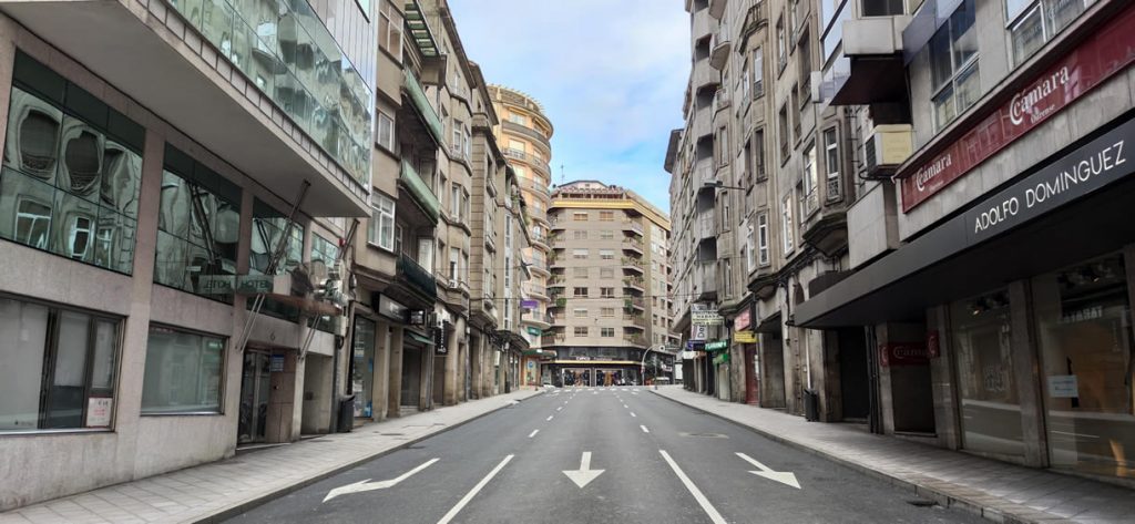 Avenida de la Habana en Ourense