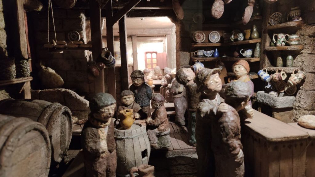 Cantina en el Belén de Baltar