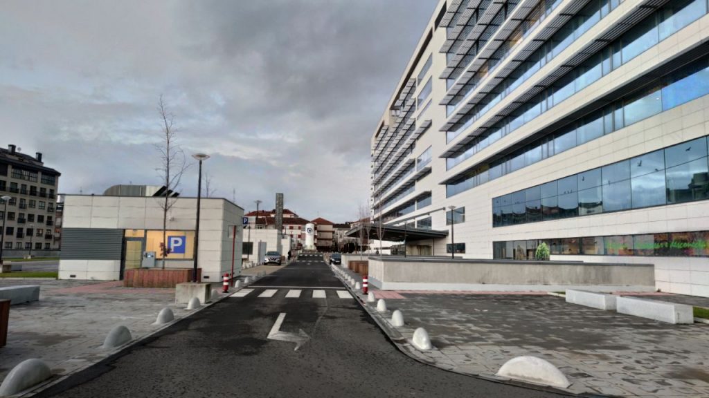 Entrada al Chuo de Ourense