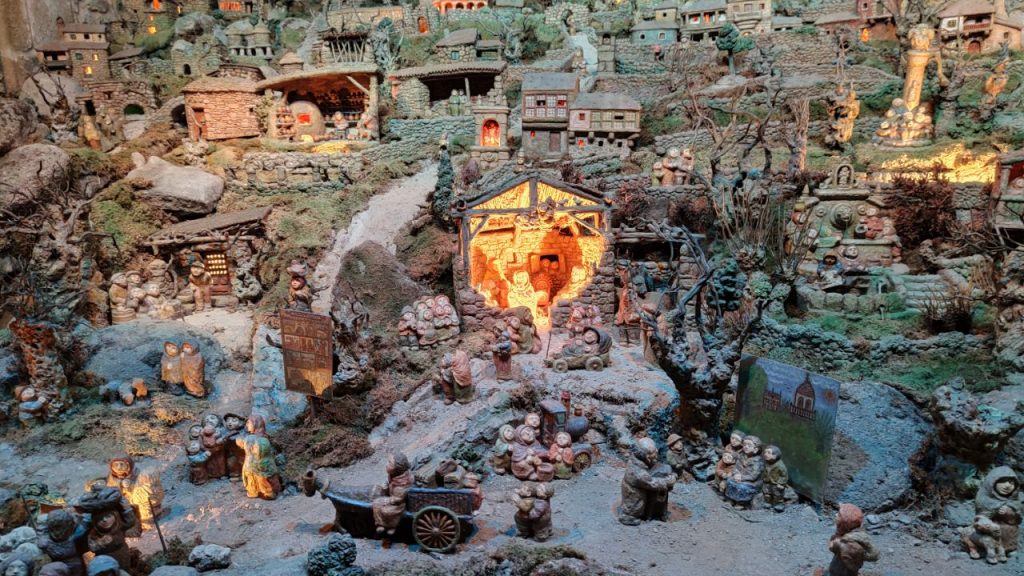 Figuras del Belén de Baltar