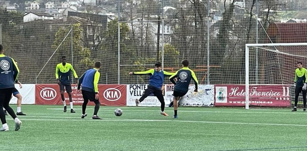 Entrenamiento del Ourense CF