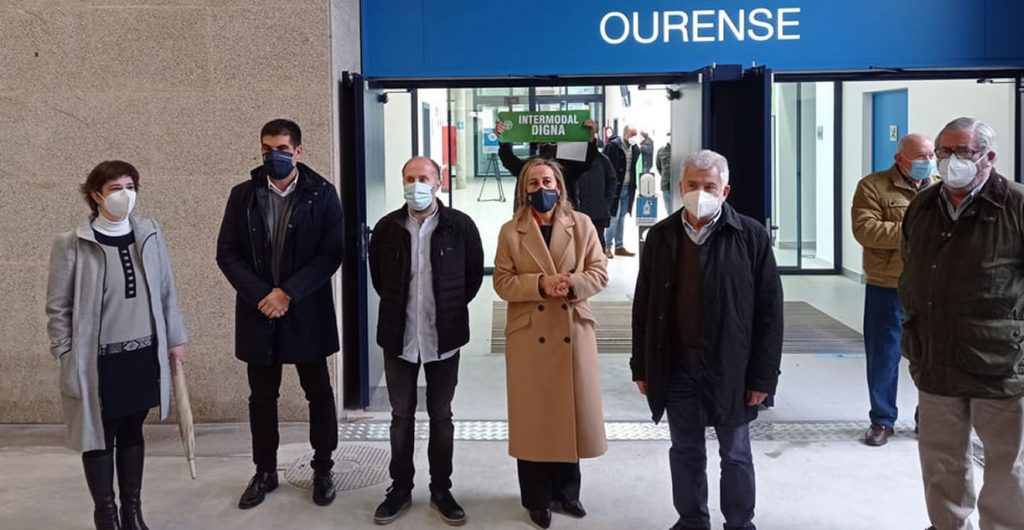 "Vaya cutrada" así define Gonzalo Pérez Jácome la nueva estación de autobuses de Ourense 1 Jácome en la inauguración de la nueva Estación de Autobuses de Ourense