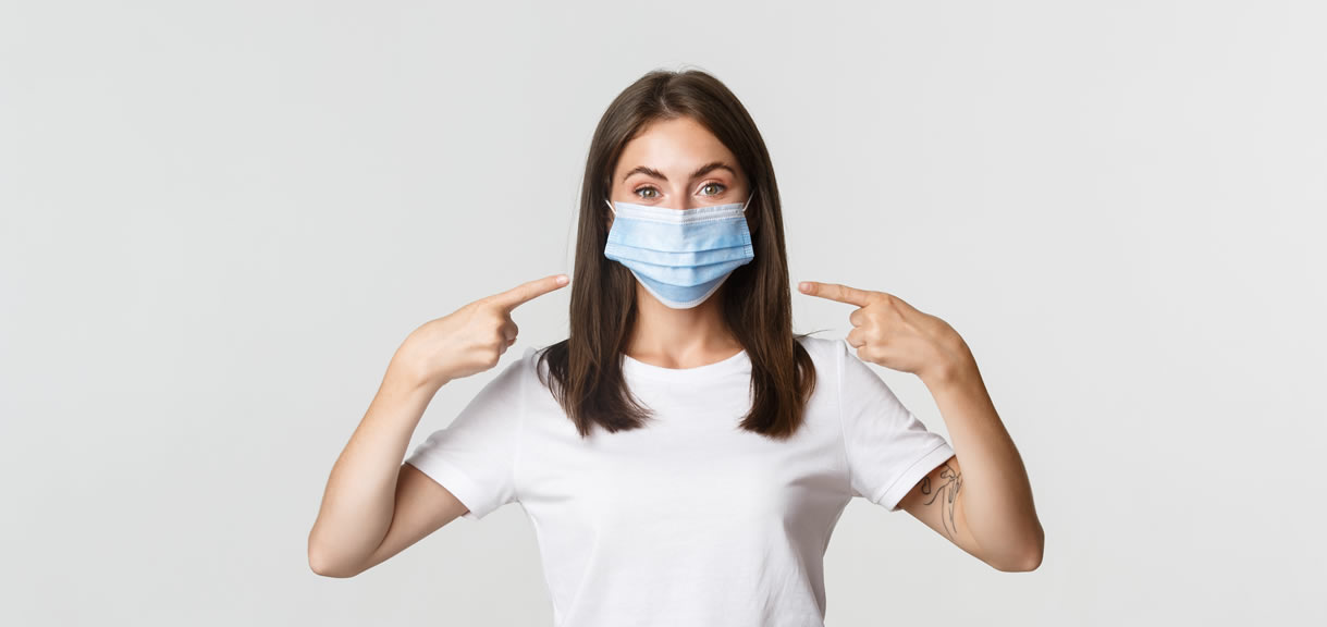 Mascarilla por COVID-19 y coronavirus