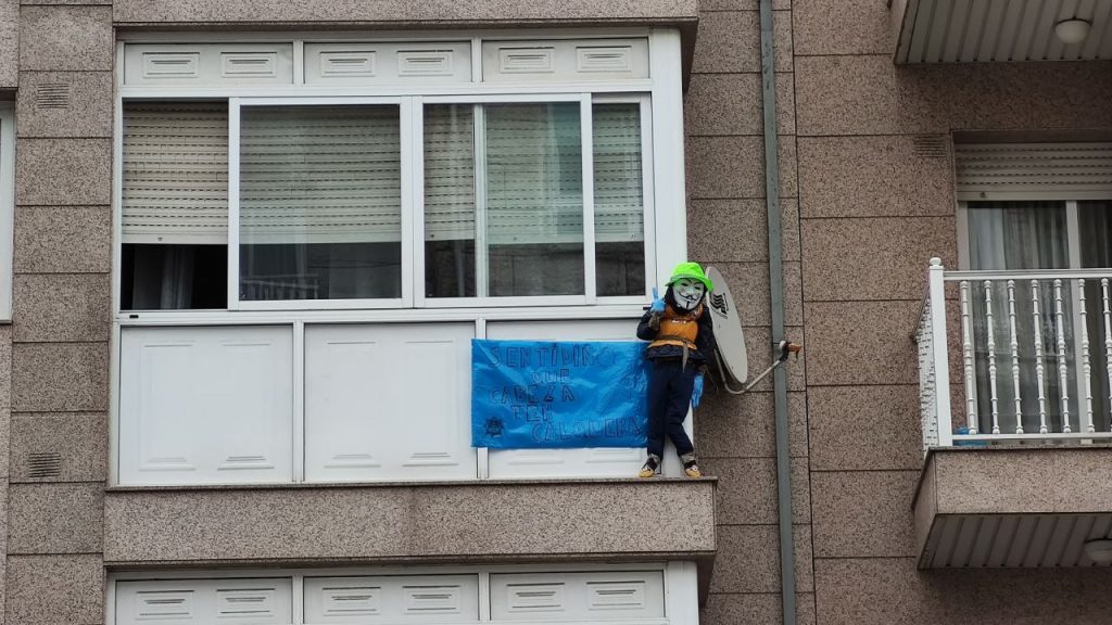 "Sentidiño, que cabeza ten calquera" el mensaje de un meco en A Valenzá 1 Sentidiño que cabeza ten calquera