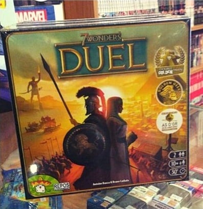 Conocemos con Júpiter Ourense los mejores juegos de mesa para dos jugadores 1 7 Wonders Duel