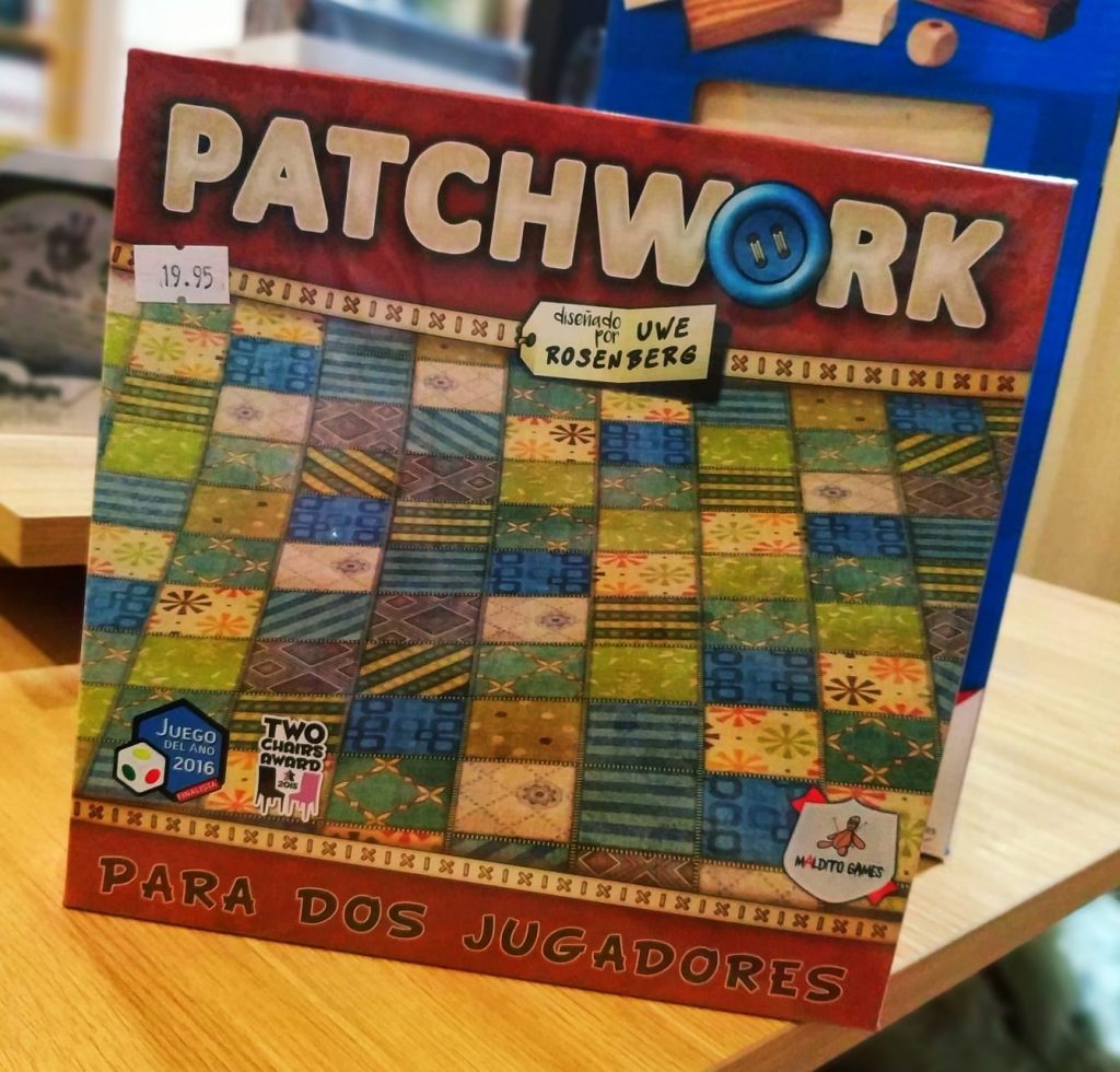 Conocemos con Júpiter Ourense los mejores juegos de mesa para dos jugadores 2 Juego PatchWork