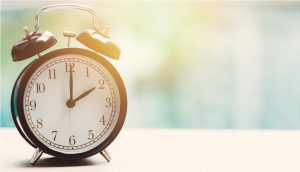 Reloj con las dos en punto