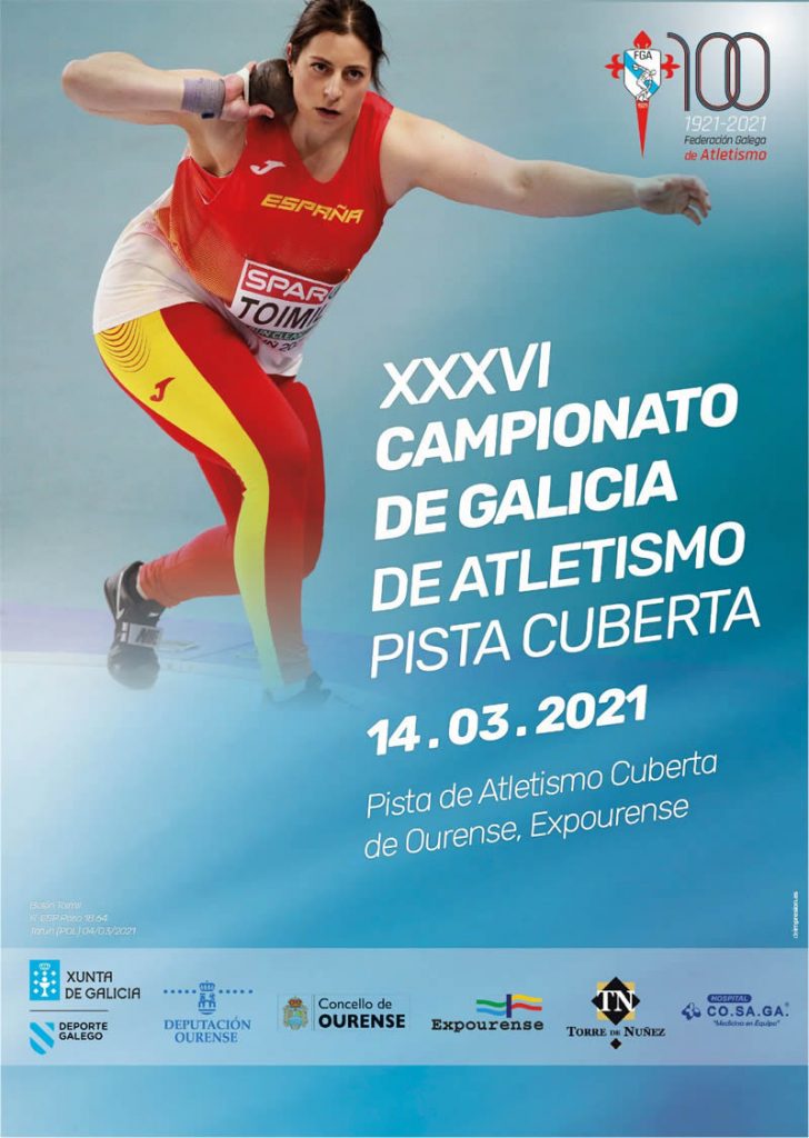 XXXVI Campeonato de Galicia de Atletismo en Pista Cubierta