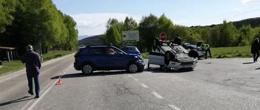 Accidente en Bande