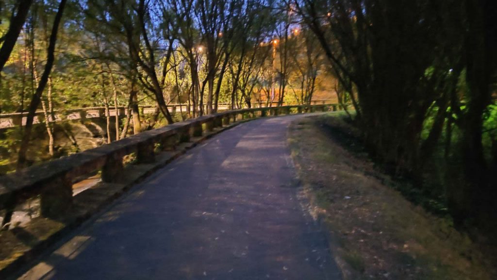 Queja por la escasa iluminación del Paseo del Barbaña hasta el Lidl 3 Paseo del Barbaña a oscuras