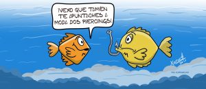 Xosevich 2021 peixes piercing Humor